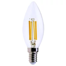E14-LED filament fényforrás 6W 3000K 800lm 360° E energiaosztály - 1298