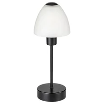 Rabalux LYDIA mennyezet lámpa E14 fém matt fekete üveg burával fehér klasszikus stílus IP20 - 2296
