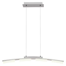 Rabalux EUCALYPTUS falikar LED 1650lm fém szatin króm műanyag burával fehér modern stílus IP20 - 2957