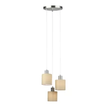Rabalux NATINA függeszték E14 fém barna szövet burával modern stílus IP20 - 5012