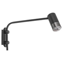 Rabalux ZIRCON fali lámpa GU10 fém matt fekete fém burával ezüst minimál stílus IP20 - 5072