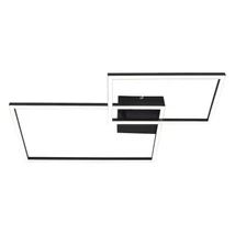Rabalux OCEAN függeszték LED 1700lm fém matt fekete műanyag burával fehér modern stílus IP20 - 5256
