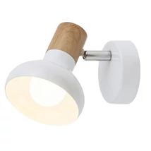 Rabalux HOLLY spotlámpa E14 fém fehér fém burával skandináv stílus IP20 - 5943