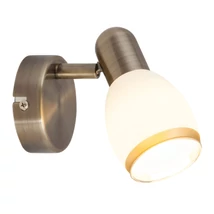 Rabalux ELITE spotlámpa E14 fém bronz üveg burával fehér klasszikus stílus IP20 - 5970
