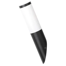 Rabalux BLACKTORCH mozgásérzékelős kültéri fali lámpa E27 rozsdamentes acél matt fekete műanyag burával fehér modern stílus IP44 - 8145