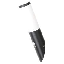 Rabalux BLACKTORCH kültéri állólámpa E27 rozsdamentes acél matt fekete műanyag burával fehér modern stílus IP44 - 8146