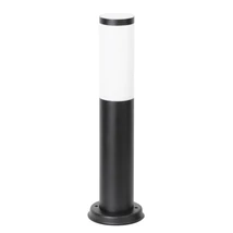 Rabalux BLACKTORCH kültéri állólámpa E27 rozsdamentes acél matt fekete műanyag burával fehér modern stílus IP44 - 8147