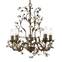 Almandite - Searchlight-2495-5BR - Csillár