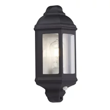 OUTDOOR - Searchlight-280BK-PIR - Mozgásérzékelős kültéri fali lámpa
