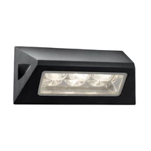 LED OUTDOOR LIGHTS - Searchlight-5513BK - Kültéri falilámpa
