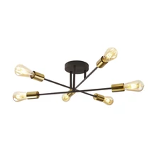 ARMSTRONG - Searchlight-8046-6BK - Mennyezet lámpa