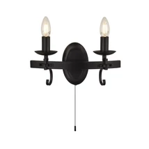CARTWHEEL - Searchlight-8902-2BK - Fali lámpa