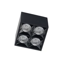 Nowodvorski Midi LED mennyezeti lámpa, fém, fekete, 3000K, 16W, 1500lm - TL-10054