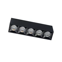 Nowodvorski Midi LED mennyezeti lámpa, fém, fekete, 3000K, 20W, 1700lm - TL-10055
