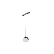Nowodvorski LVM Lid LED sínrendszeres lámpafej, fém, fekete, 3000K, 8W, 650lm - TL-10153
