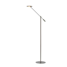 Lucide ANSELMO állólámpa modern stílus fém szatén króm kerek forma LED IP20 - 19766/09/12