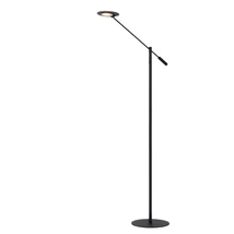 Lucide ANSELMO állólámpa modern stílus fém fekete kerek forma LED IP20 - 19766/09/30