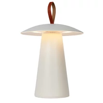 Lucide LA DONNA kültéri asztali lámpa modern stílus alumínium fehér henger forma LED IP54 - 27500/02/31