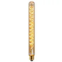 Lucide E27-LED szabályozható filament fényforrás 5W 380lm 2200K 360° Cri80 üveg borostyán - 49035/30/62