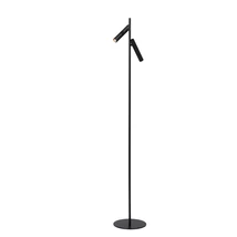 Lucide PHILON állólámpa modern stílus alumínium fekete henger forma LED IP20 - 79781/10/30