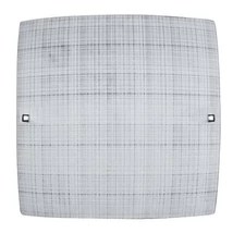 Rabalux SCOTTIE függeszték E27 fém fehér mintás üveg burával modern stílus IP20 - 3889