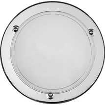Rabalux UFO mennyezet lámpa E27 fém króm üveg burával opál üveg hagyományos stílus IP20 - 5113