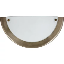 Rabalux UFO mennyezet lámpa E27 fém bronz üveg burával fehér hagyományos stílus IP20 - 5263