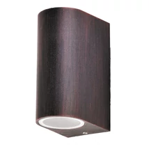 Rabalux CHILE kültéri fali lámpa GU10 fém antik barna üveg burával modern stílus IP44 - 8019
