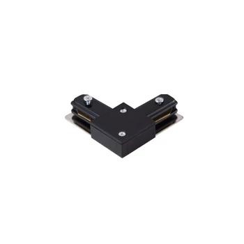 Azzardo  L-CONNECTOR kiegészítő 1-fázisú sínrendszerhez fém, műanyag, fekete - AZ-4739