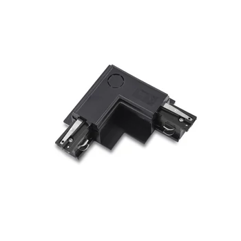 Azzardo  L-CONNECTOR kiegészítő 3-fázisú sínrendszerhez műanyag, fekete - AZ-5438