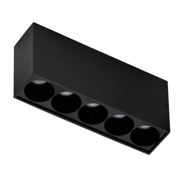 Azzardo TETRIX mennyezet lámpa fém, fekete, LED, 8W, 3000-4000-6000K - AZ-6280