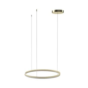 Azzardo  HALO függeszték fém, műanyag, arany, fehér, LED, 53W, 3000-6000K, 3100Lm - AZ-6473