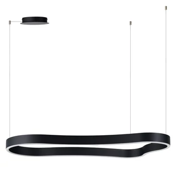 Azzardo  MIRABELLA függeszték fém, akril, fekete, fehér, LED, 48W, 3000K - AZ-6744