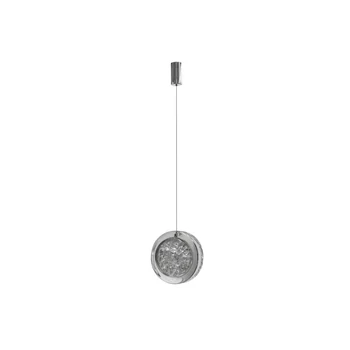 Azzardo  EUFORIA függeszték fém, üveg, króm, áttetsző, LED, 6W, 3000K, 450Lm - AZ-6796
