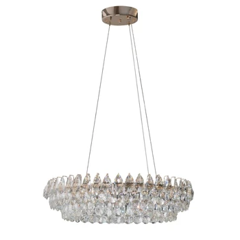 Azzardo  BARLETTA függeszték fém, kristály, arany, áttetsző, LED, 90W, 3000K - AZ-6900