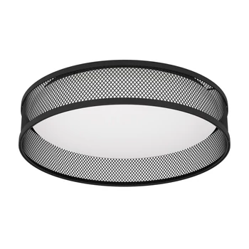 Eglo LUPPINERA mennyezet lámpa fém, műanyag, fekete, fehér, LED, 3000K, 20W, 2400lm - 900795