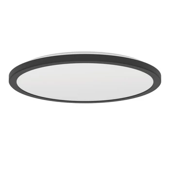 Eglo ROVITO fürdőszobai mennyezet lámpa fém, műanyag, fekete, fehér, LED, 18,5W, 2700K- 4000K-6500K, 2300 Lm, IP 44 - 901439