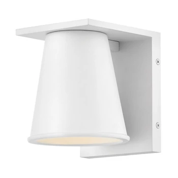Elstead HANS kültéri fali lámpa fém, fehér,  GU10, 8W, 2700K, 560 Lm, IP44 - ELS-HK-HANS-S-WHT
