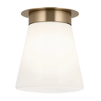 Elstead ALBERS mennyezet lámpa fém, üveg, bronz, opál, E27 - ELS-KL-ALBERS-F-T-CPZ