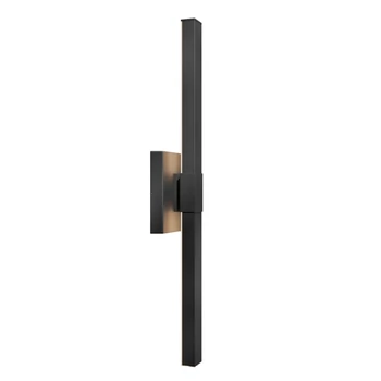 Elstead NOCAR kültéri fali lámpa fém, fekete, LED, 39W, 3000K, 1800 Lm, IP44 - ELS-KL-NOCAR-L-BK