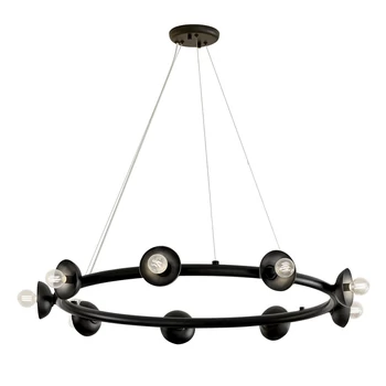 Elstead PALTA függeszték fém, fekete, E14 - ELS-KL-PALTA9-BK
