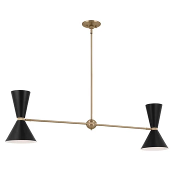 Elstead PHIX függeszték fém, fekete, bronz, fehérE27 - ELS-KL-PHIX-2-LINEAR-CBB