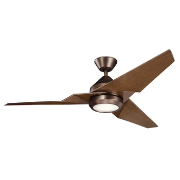 Elstead JADE ventilátor fém, műanyag, bronz, barna, LED, 3000K, 18W, 1670lm - ELS-KLF-JADE-60-BB