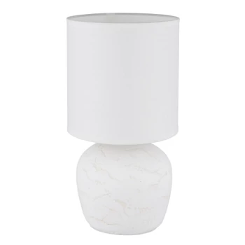 Globo MARBLE asztali lámpa kerámia,fehér, E14 - 21739W