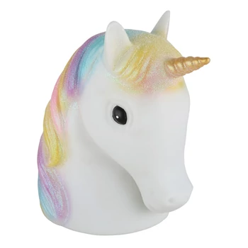 Globo UNICORN dekor lámpa műanyag, fehér, sokszínű, LED, 2W, 3000K,  - 28052