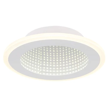 Globo LAMELA mennyezet lámpa fém, akril, fehér, LED, 12W, 4000K, 750lm - 48919-12R