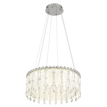 Globo KLUNKA függeszték fém, kristály, króm, LED, 58W, 2700-6000K, 4798Lm - 67176-58
