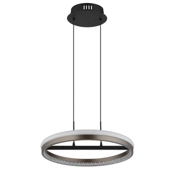 Globo DELLA függeszték fém, műanyag, fekete, szürke, fehér, LED, 40W, 3000-4000-6000K, 1790 Lm - 67179H