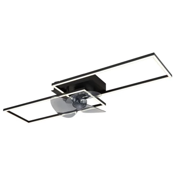 Globo TATJANA mennyezet lámpa fém, műanyag, fekete, fehér, LED, 38W, 3000-6500K, 1800Lm - 67243-30BF