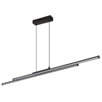 Globo KIRINA függeszték fém, műanyag, fekete, fehér, LED, 24W, 3000K, 1800Lm - 67342-24H